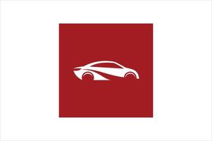 a simple future car logo design vector