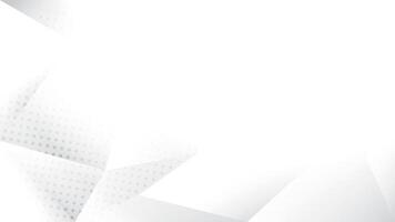 Abstract white and gray color, modern design stripes background with low poly pattern and dot pattern. illustration. vector