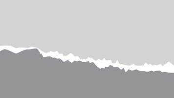 Abstract white and gray color background with torn paper. illustration. vector
