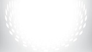 Abstract white and gray color, modern design stripes background with glowing light round shape. illustration. vector