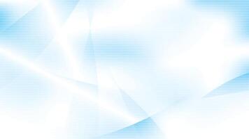 Abstract geometric white and blue color background with curve lines. illustration. vector