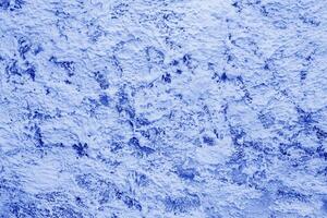 Blue paint texture. Interior of a modern loft. Abstract bright background. The facade of an old house. photo
