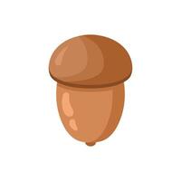 An acorn icon on a white background vector