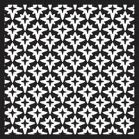 Black and White Star Pattern for Festive Design vector