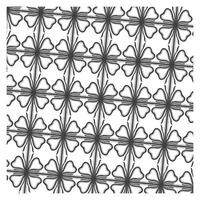 Black and White Floral and Bow Design for Christmas Theme vector