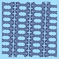 Blue Christmas Tree Pattern on Light Background vector