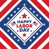 Happy labor day vector
