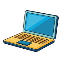 Laptop computer icon illustration design vector