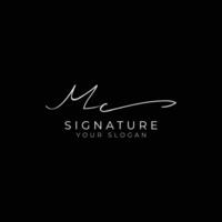 ae initial letter handwriting signature style monogram logo design template vector