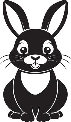 little rabbit on the farm