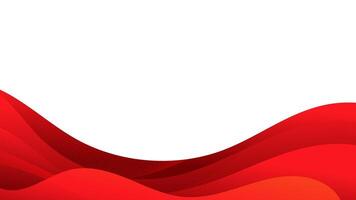 Abstract Red Wave Background Design Graphic vector