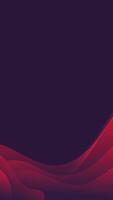 Abstract Red And Purple Wave Background vector