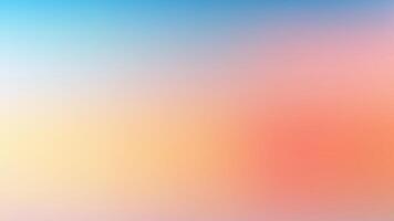 Abstract Gradient Background with Soft Pastel Colors vector