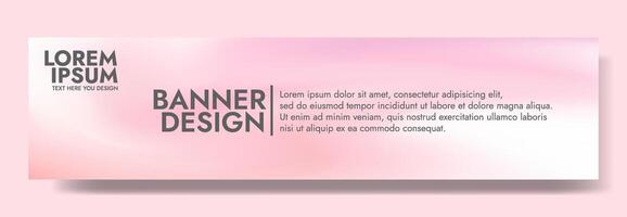 Pink Gradient Background Template vector