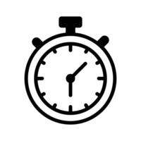Stopwatch, symbolizing efficient time management vector