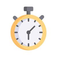 Stopwatch, symbolizing efficient time management vector