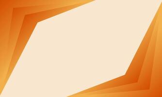 Abstract Background with Diagonal Orange and Beige Layers vector