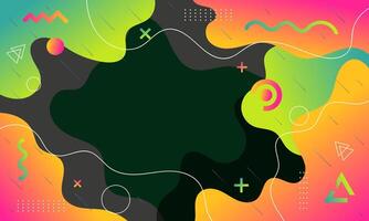 Abstract Background with Colorful Shapes and Patterns vector