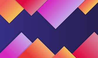 Abstract Background with Gradient Color Triangles vector