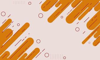 Abstract Background with Orange and Red Geometric Shapes vector
