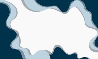 Abstract Background with Blue and Grey Waves vector