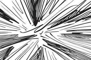 Organic Black Line Patterns on White Adding a Raw and Textured Look to Minimalist Backgrounds vector