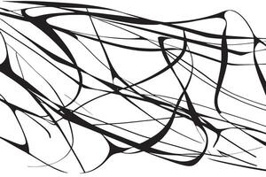 Sharp Black Line Overlay Patterns on White Background Delivering a Bold Texture for Graphic Projects vector