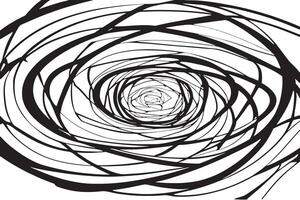 White Background with High Contrast Black Scribble Line Patterns for a Dynamic Overlay Texture vector