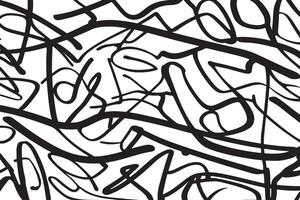 Clean White Background with Fine Black Line Art for Subtle Monochrome Texture Effects vector