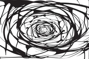 Randomized Monochrome Line Texture with Black Lines on White Ideal for Minimalist Background Overlays vector