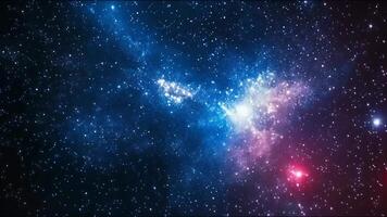 The universe is shown in this image video