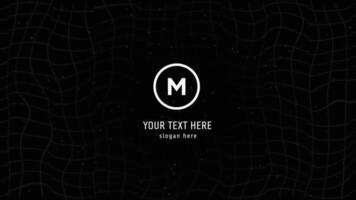 Glitch Logo Reveal motion_graphic