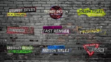 This features 9 unique and modern looking title animations. You can edit the text placeholders and customize the colors to create your own style. motion_graphic