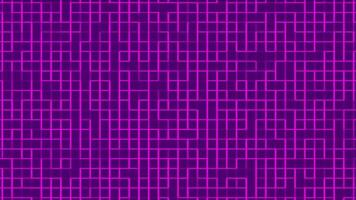 Magenta Maze Pattern Animation - grid background video
