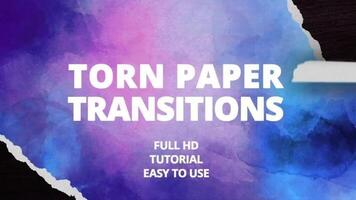 Torn Paper Transitions motion_graphic
