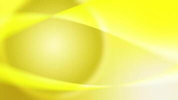 Yellow abstract background with a circular shape video