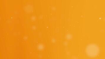 Orange Particle Background Loop Animation. video