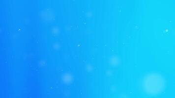 Blue Particle Background Loop Animation. video