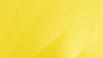 Yellow Abstract Wave Minimalist Background Loop. video