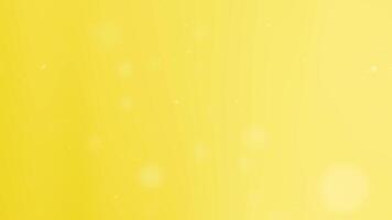 Yellow Particle Background Loop Animation. video