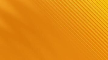 Orange Diagonal Line Abstract Background Loop Animation. video