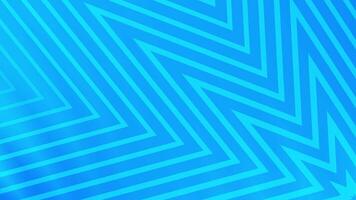 Blue Zigzag Pattern Abstract Loop Background. video