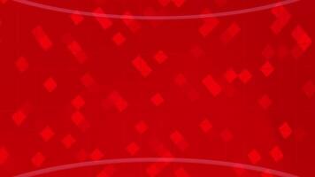 Red Curve Pixel Grid Background Loop Animation. video