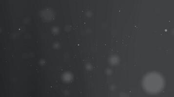 Dark Grey Particle Background Loop Animation. video