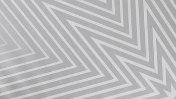 Grey Zigzag Pattern Abstract Loop Background. video