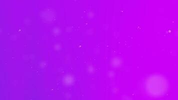 Purple Particle Background Loop Animation. video