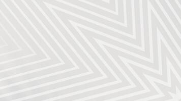 White Zigzag Pattern Abstract Loop Background. video