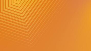 Orange Geometric Abstract Line Background Loop Animation. video