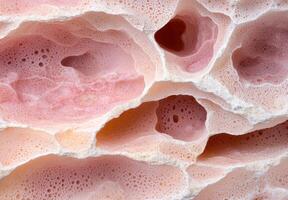 Vibrant abstract cellular structure photo