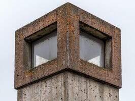 Unique concrete architectural structure photo